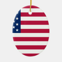Flag of the USA Ornaments