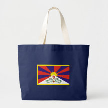 Flag of Tibet Canvas Bags