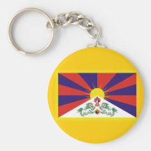 Flag of Tibet Key Chains