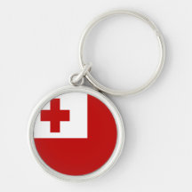 FLAG OF TONGA KEYCHAIN