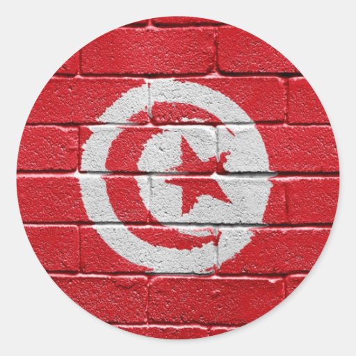 Flag of Tunisia Stickers