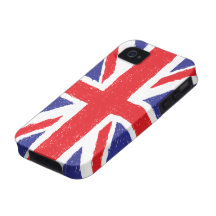 flag of United Kingdom Case-Mate iPhone 4 Cover