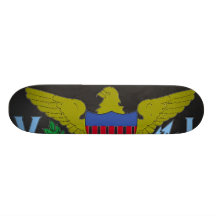 Flag of Virgin Islands Skateboard