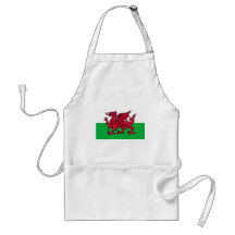 Flag of Wales Aprons