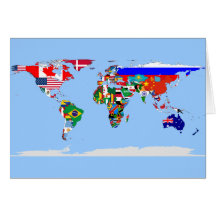 flagged world cards