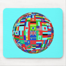 Flags of the World Mouse Pad