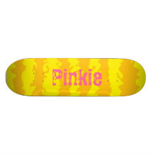 Flame Pinkie Skate Board Decks