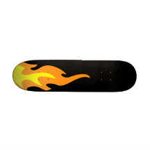 Flame Skateboard Mini