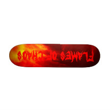 Flames of chaos skate decks