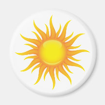 Flaming sun magnets