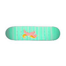 Flaming Unicorn Skate Board Decks