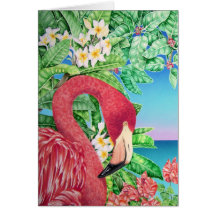 Flamingo Greeting Cards