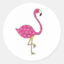 flamingo sticker