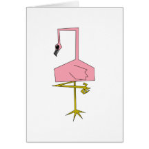 Flamingos Card