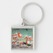 Flamingos Key Chains