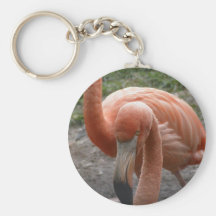 Flamingos Keychain