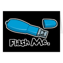 flash me flash drive design greeting cards