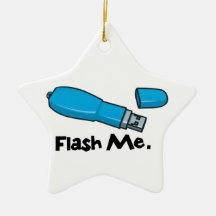 flash me flash drive design ornaments
