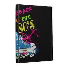 Flashback To The 80's Neon Sneaker iPad Folio Cases
