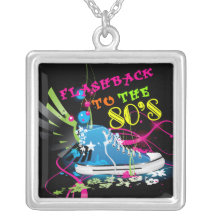 Flashback To The 80's Neon Sneaker Custom Jewelry