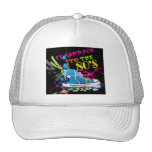 Flashback To The 80's Neon Sneaker Mesh Hat