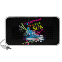 Flashback To The 80's Neon Sneaker Travel Speaker