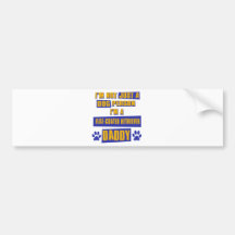 Flat Coated Retriever Mummy Bumper Stickers