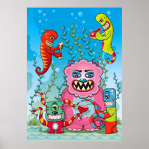 Flesh and teeths print