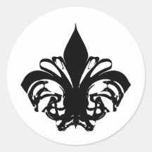 Fleur De Lis 10 Sticker