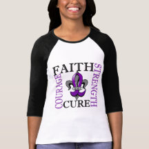 Fleur De Lis 3 Epilepsy T-shirts