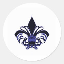 Fleur De Lis 8 Stickers