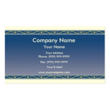 Fleur de lis border business card