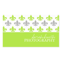 Fleur de Lis Business Card