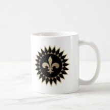 Fleur De Lis Coffee Mugs