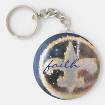 Fleur de Lis Finger Oil Keychains