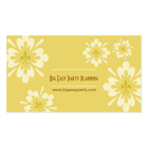 Fleur de Lis Flower Business Card Templates