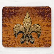 Fleur-de-Lis Mouse Pads