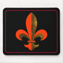 Fleur-de-lis Mousemat