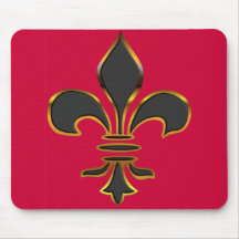 Fleur-de-lis Mousepad