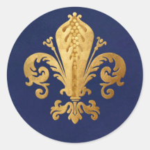 Fleur-de-lis Sticker