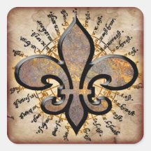 Fleur De Lis Sticker