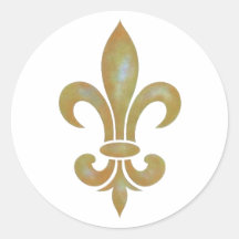 Fleur de Lis Sticker