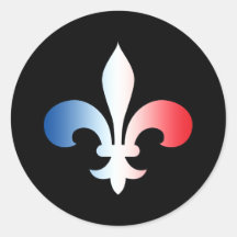 Fleur-de-lis Stickers