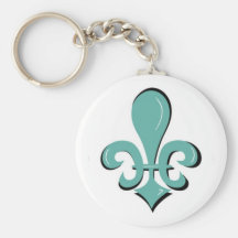 fleur de lys key chains