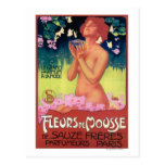Fleurs de Mousse Perfume Poster Post Card