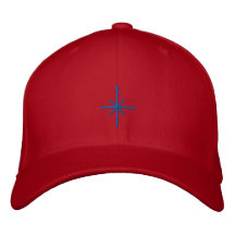 FlexFit Star Hat Embroidered Baseball Caps