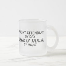 Flight Attendant Deadly Ninja Mug
