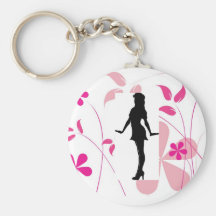Flight Attendant Keychain