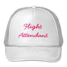 Flight Attendant Trucker Hat
