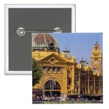 Flinders Street railway station, Melbourne, Austra Pin